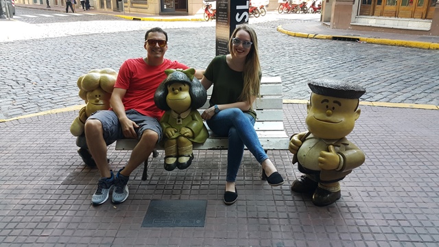 Mafalda en el Barrio de San Telmo - cosas que ver en Buenos Aires