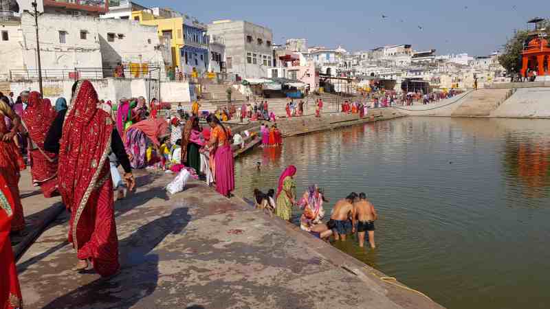 lago sagrado Pushkar