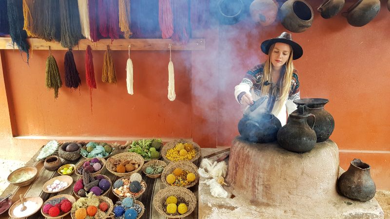 Chincheros tejidos orgánicos