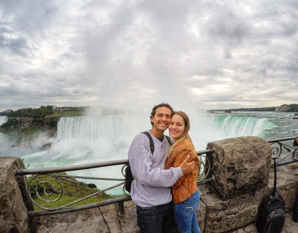 cataratas del niágara desde Canadá