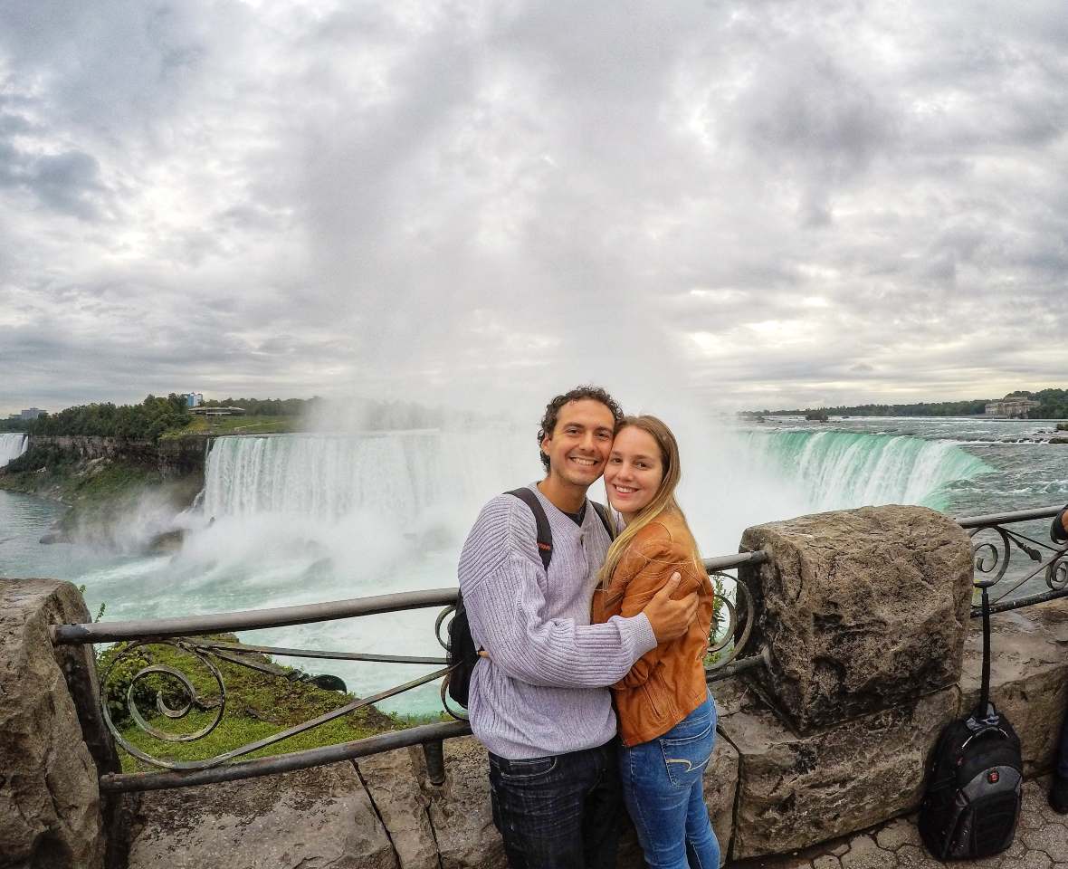 cataratas del niágara desde Canadá