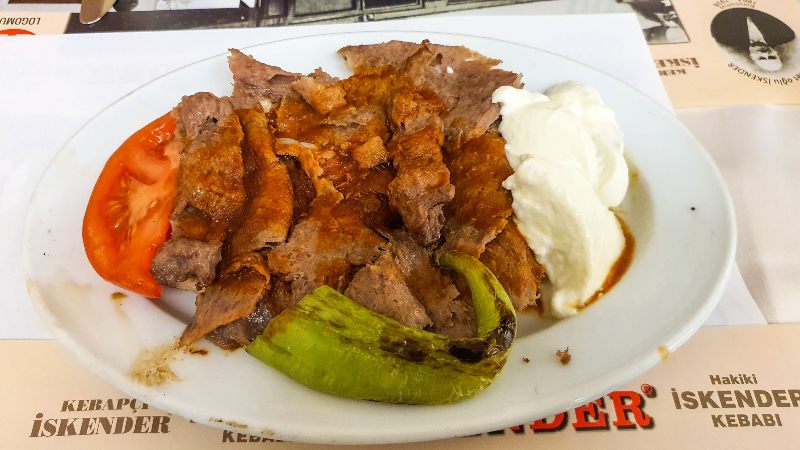 iskender kebab que comer en estambul turquía