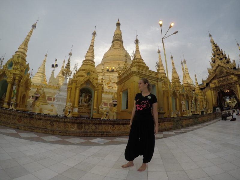 shwedagon pagoda la más importante de Myanmar