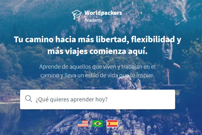 Worldpackers Academy qué es