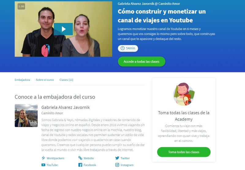 cómo monetizar Youtube curso