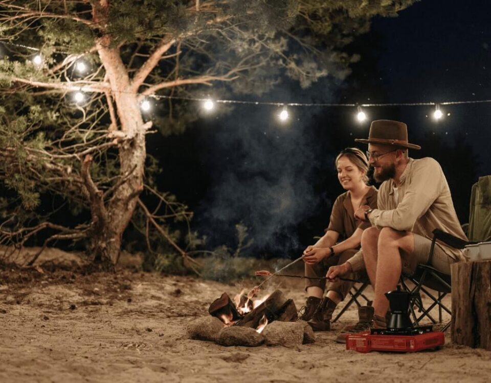destinos de camping para parejas Francia y España