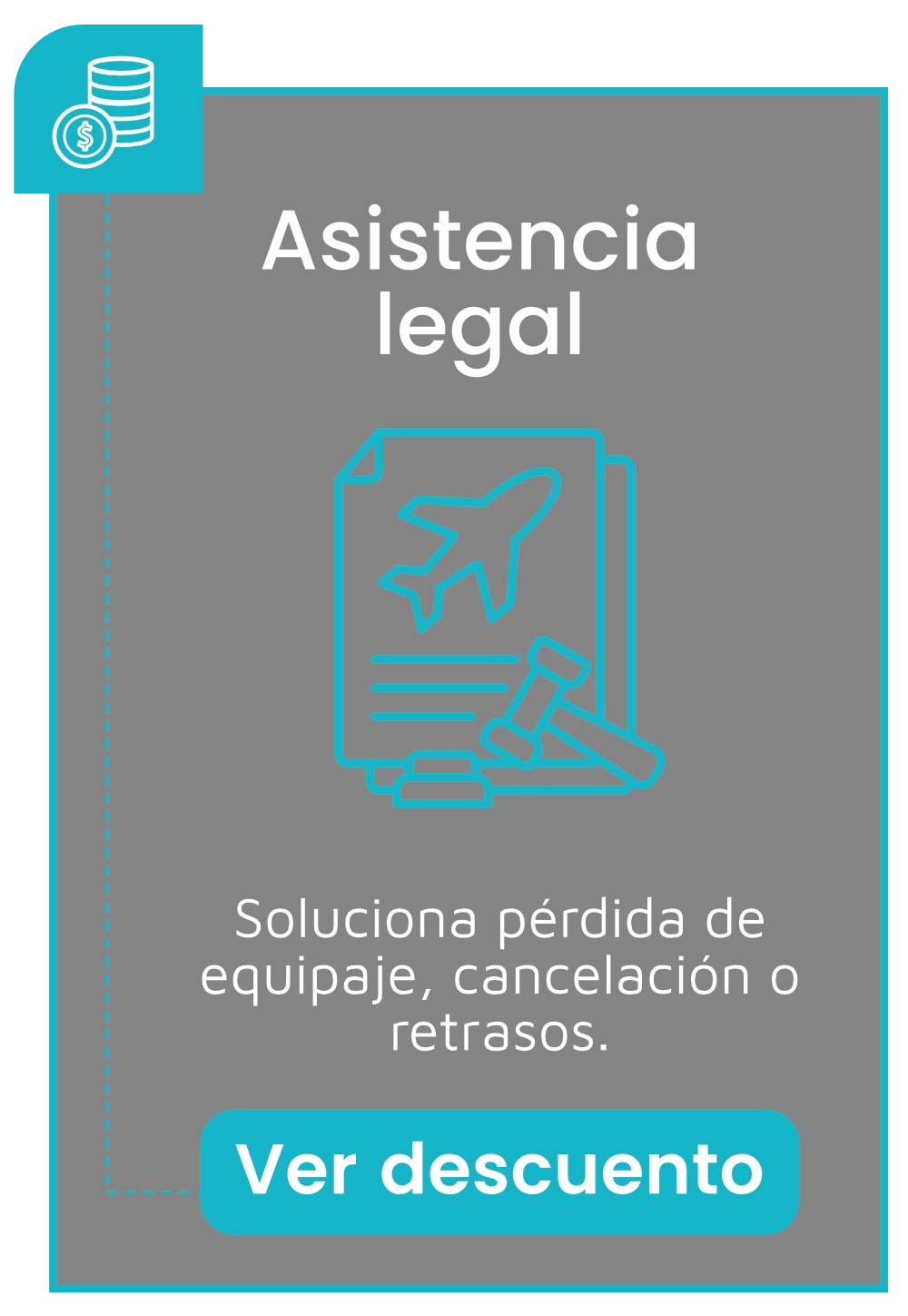 tarjetica asistencia legal caminito amor gris 2.1