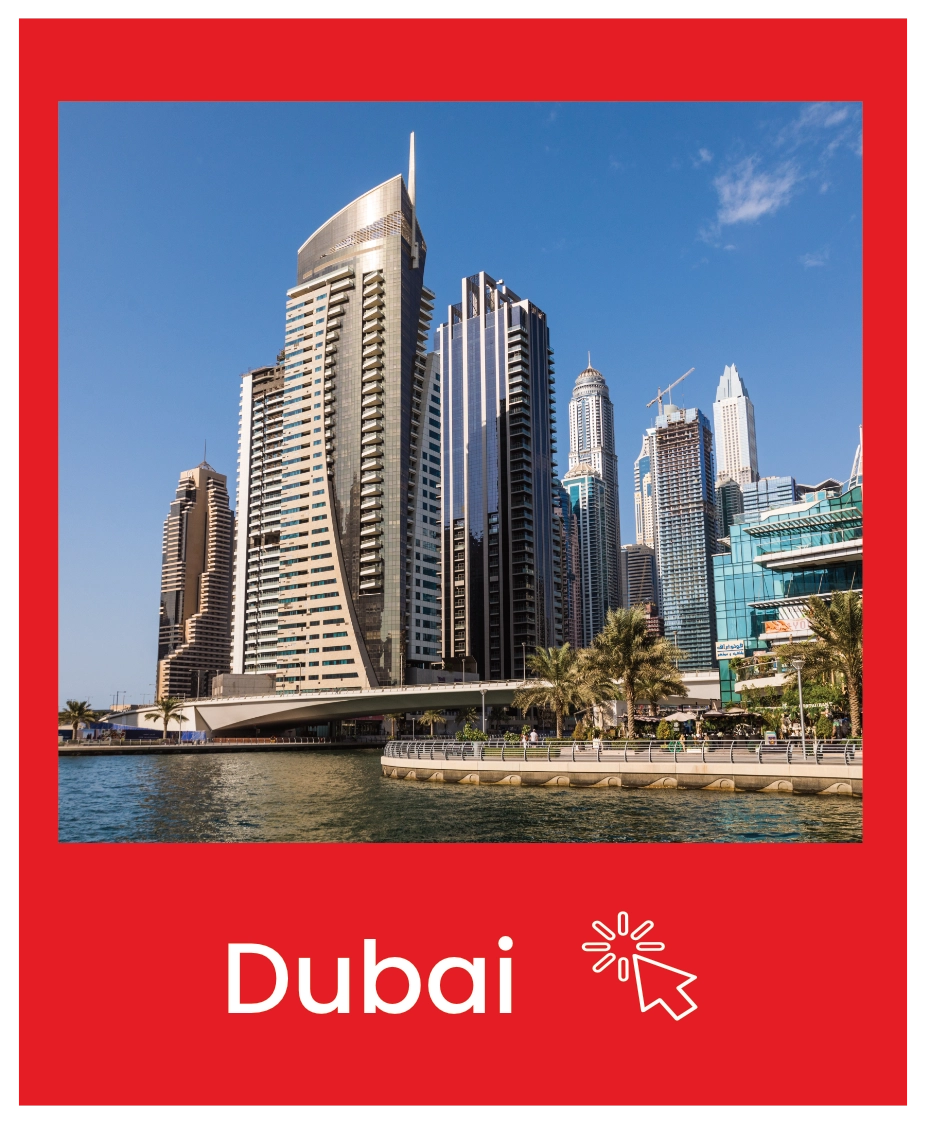 Dubai caminito amor rojo h